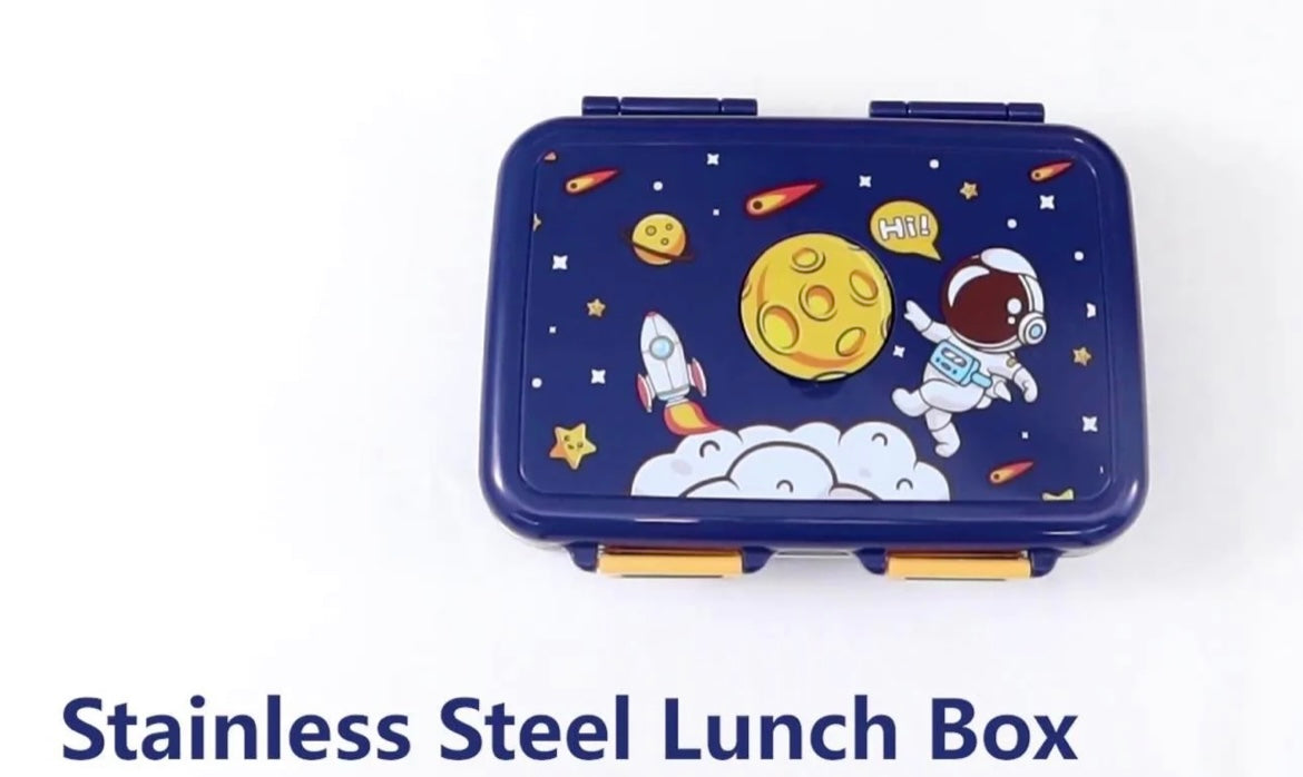 Space theme lunch box