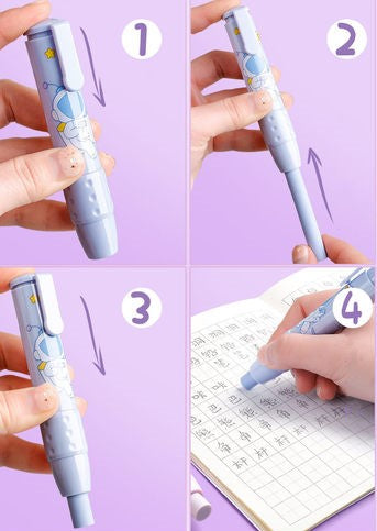 Pen style eraser