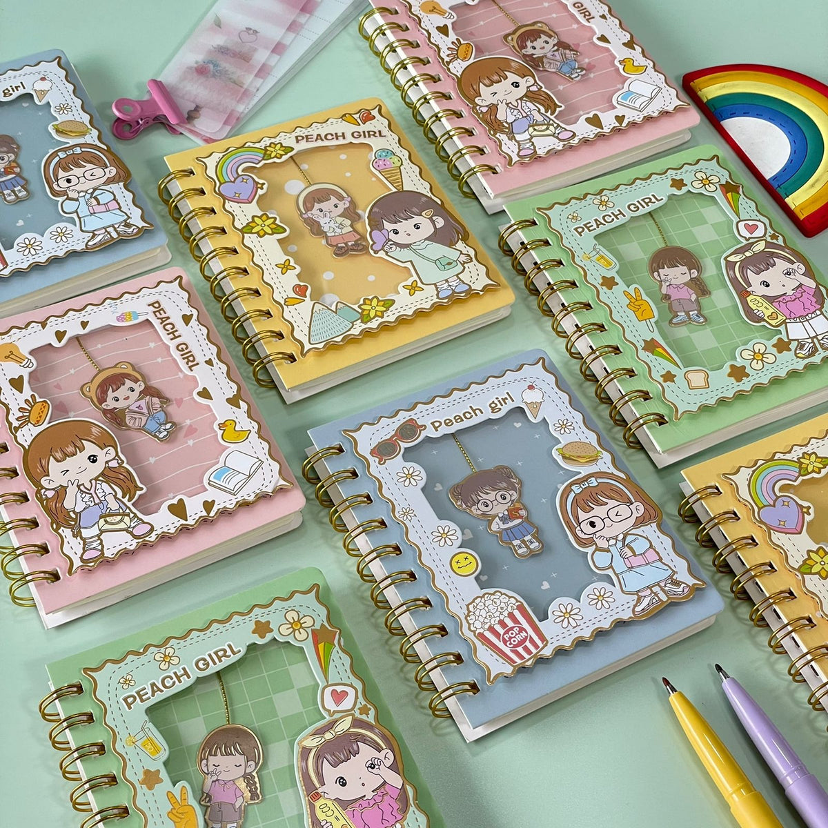 Cute 3D pocket diary