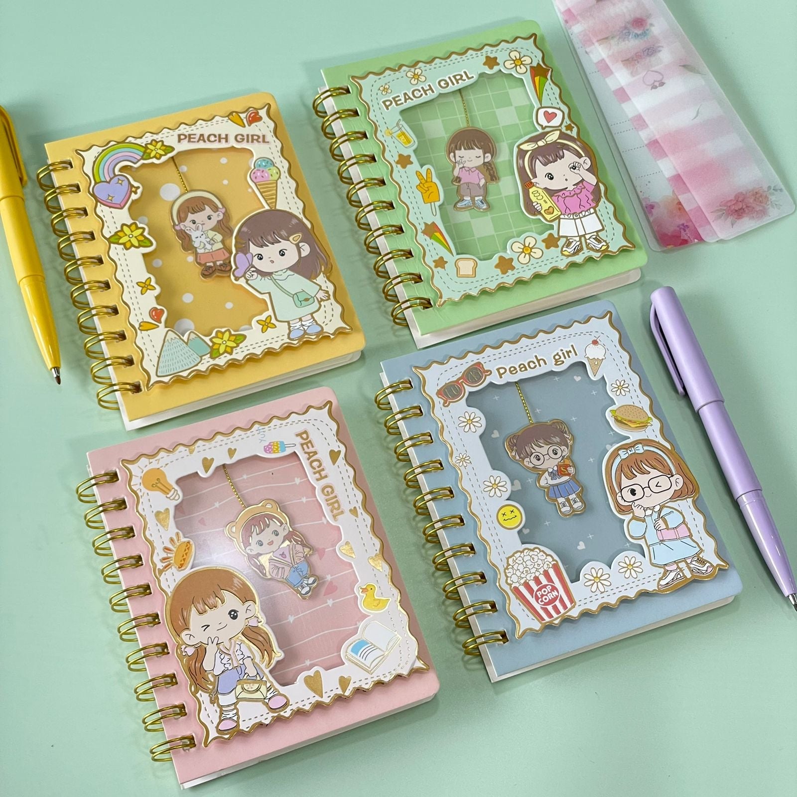 Cute 3D pocket diary