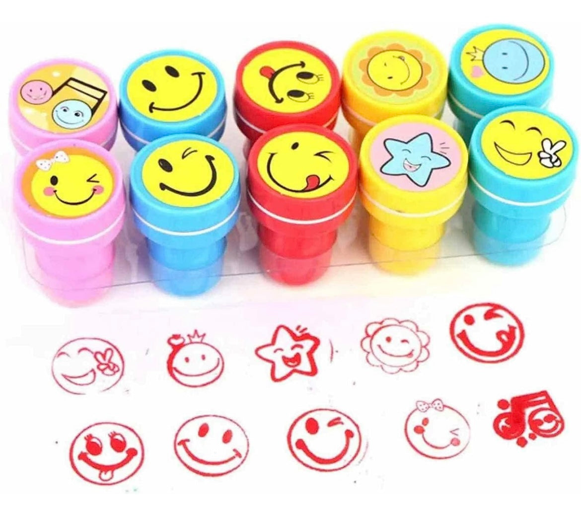 Cute smiley stamps