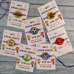 Rakhi for cute little brothers (Prepaid only)