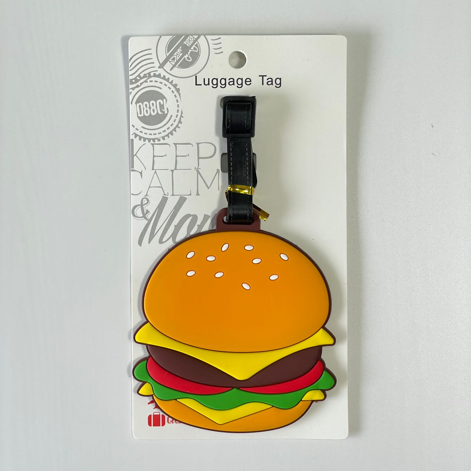 Fastfood luggage tag