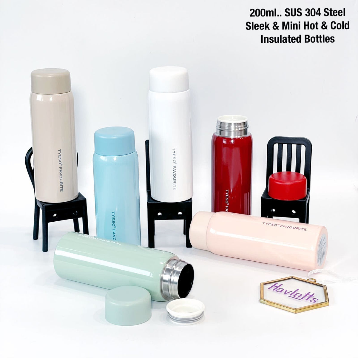 Sleek mini hot & cold bottle