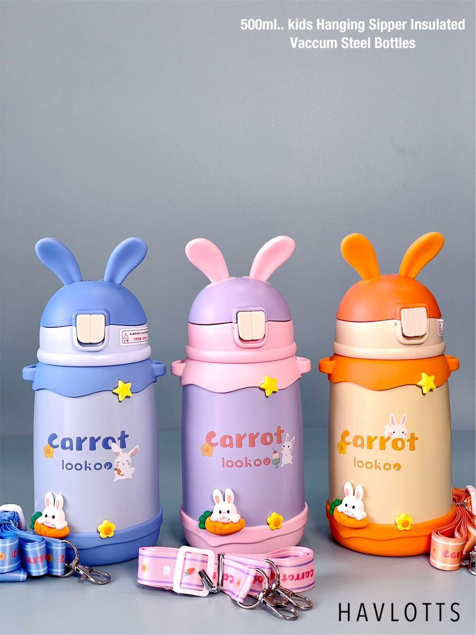 Carrot kids hanging bottle