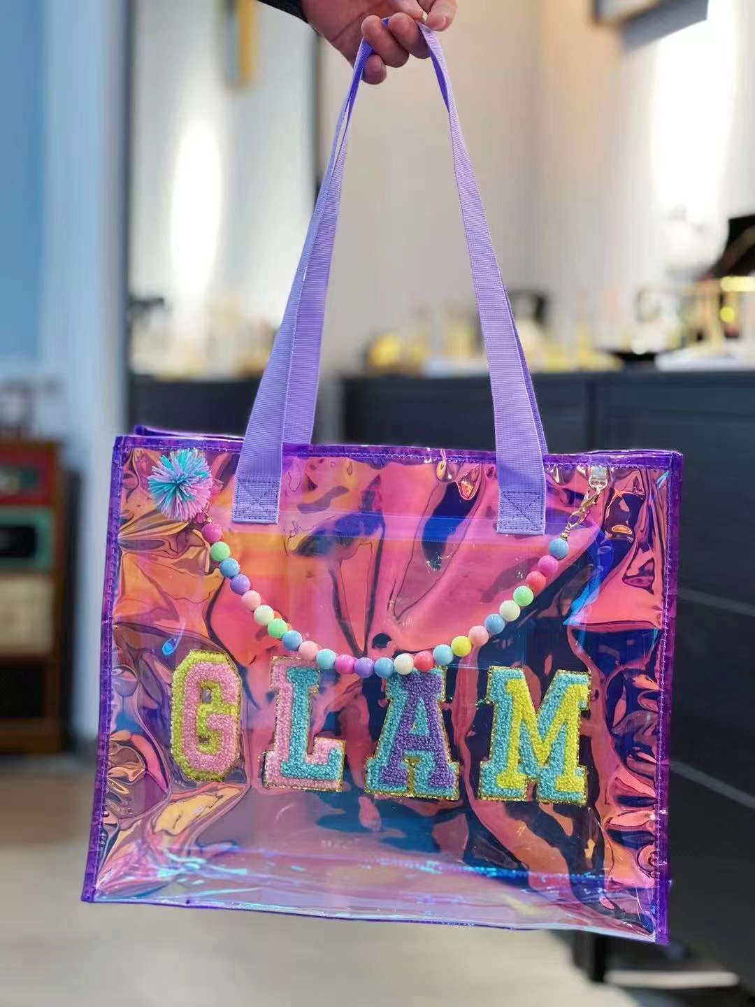 Colourful tote bag