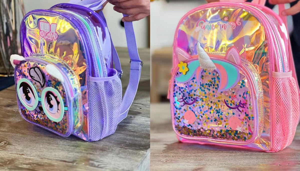 Premium holographic backpack