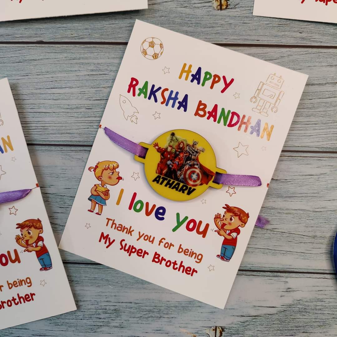 Rakhi for cute little brothers (Prepaid only)