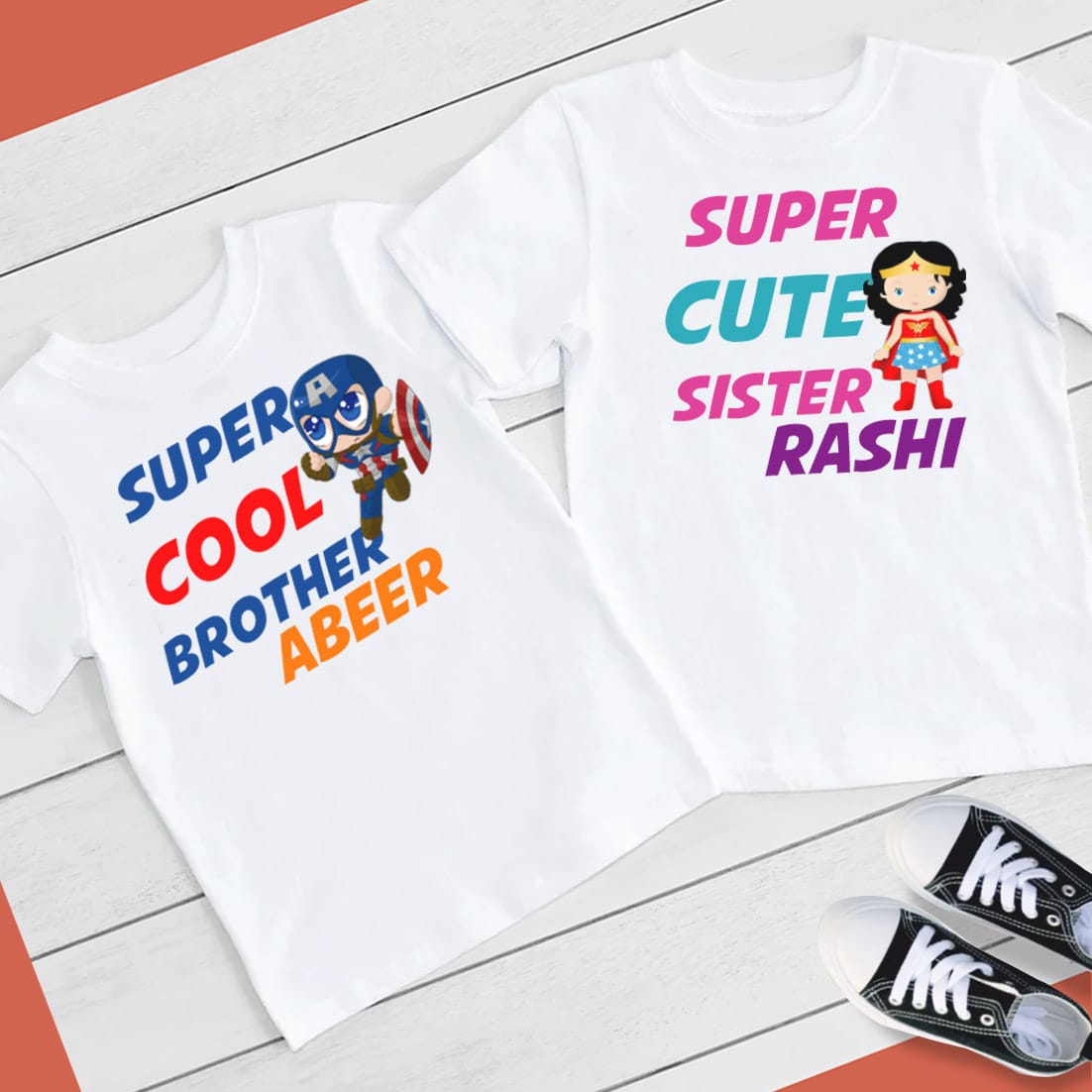 Sibling Combo tshirt (Prepaid only)