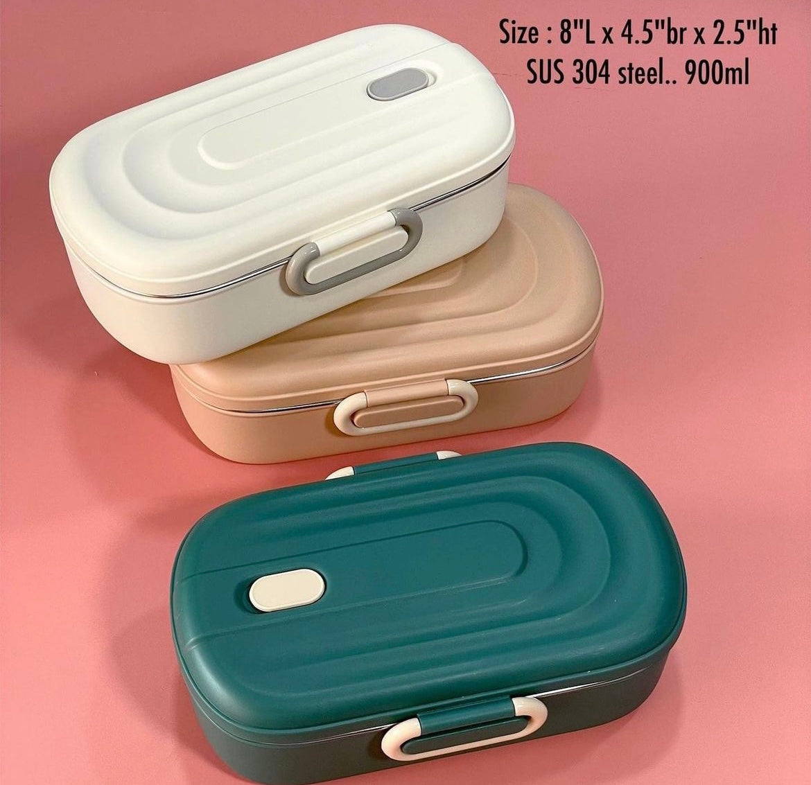 Vaccum steel lunch box