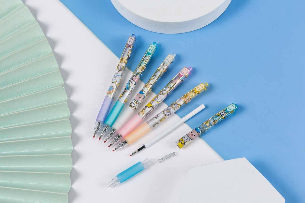 Cute kawai space pens