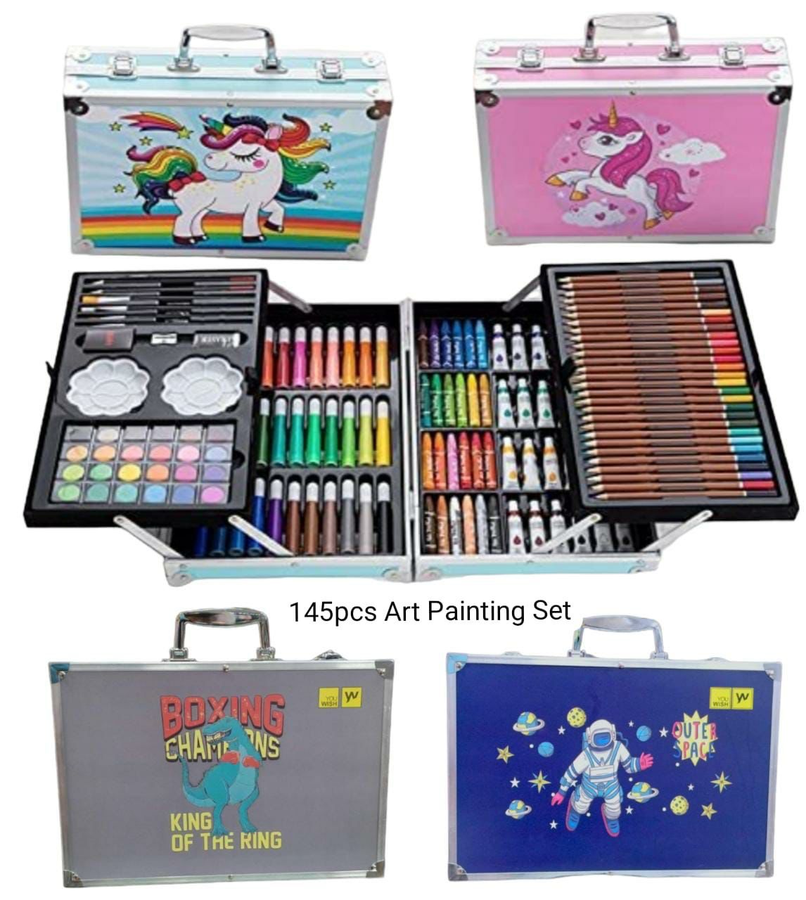 145 piece art set