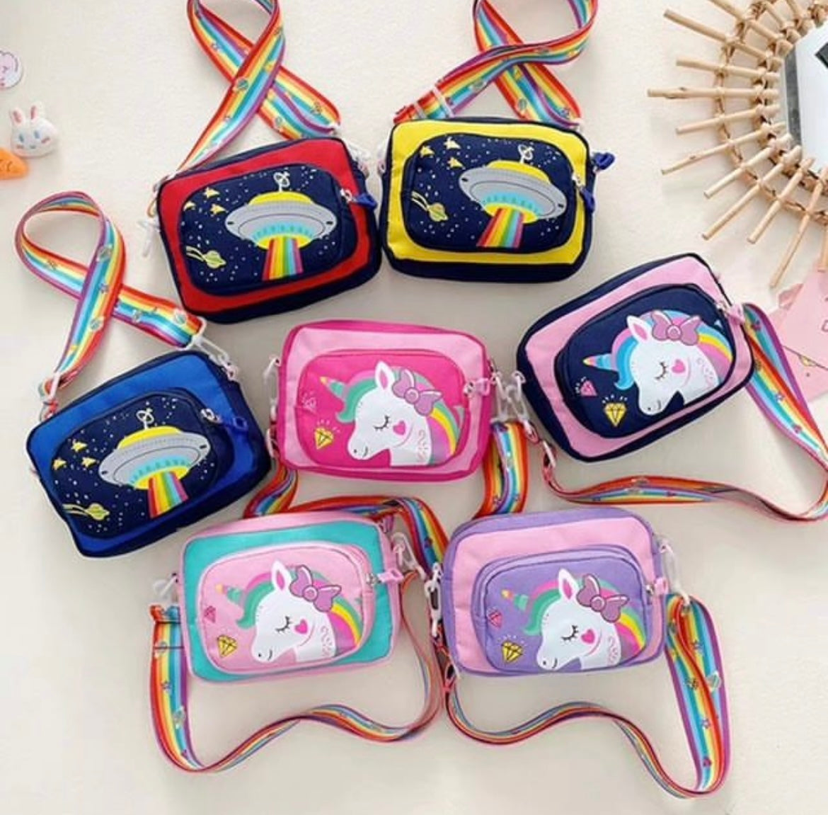 Cute kids sling bag