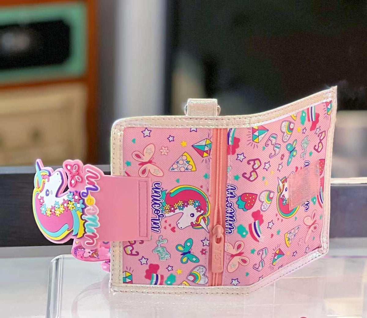 3 fold kids wallet