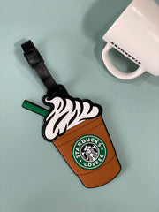 Starbucks luggage tag