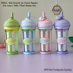 Ice cream sippers