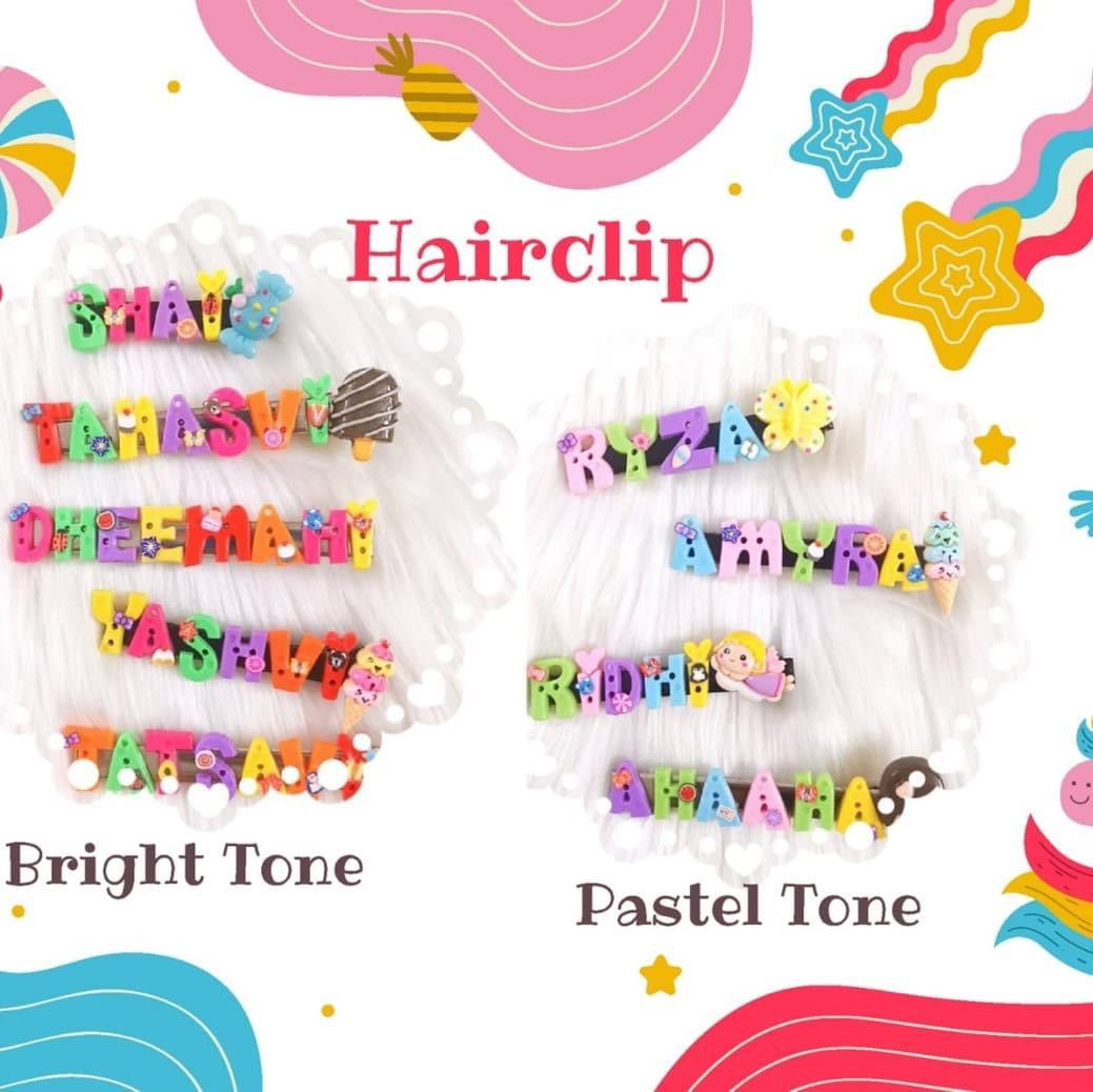 Personalised Hairclip (Prepaid only)