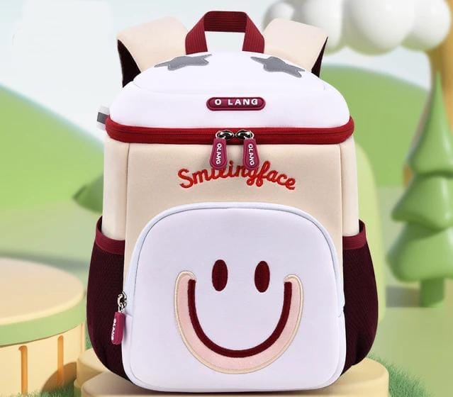 Cute smiley kids backpack