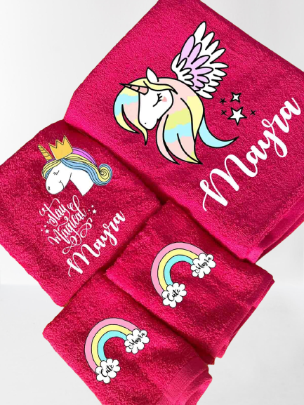 Personalised towel set (Prepaid only)