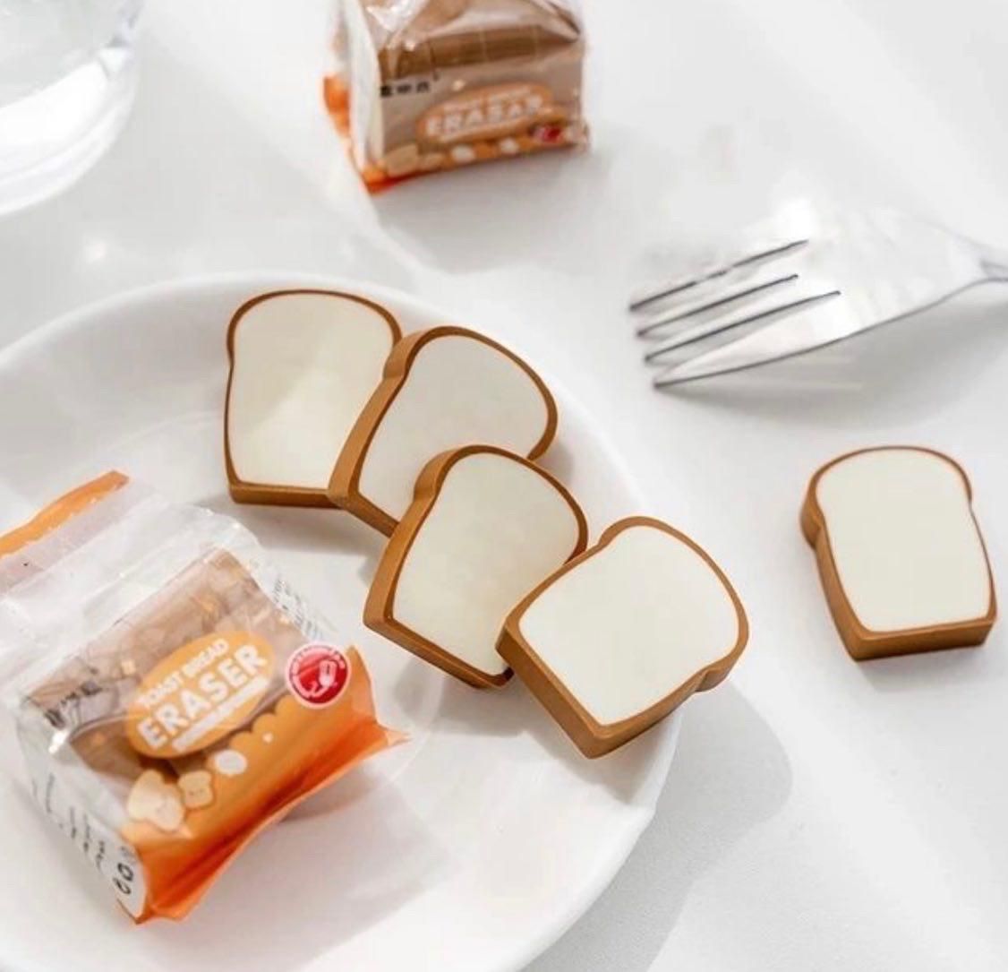 Bread toast eraser