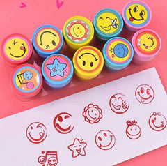 Cute smiley stamps