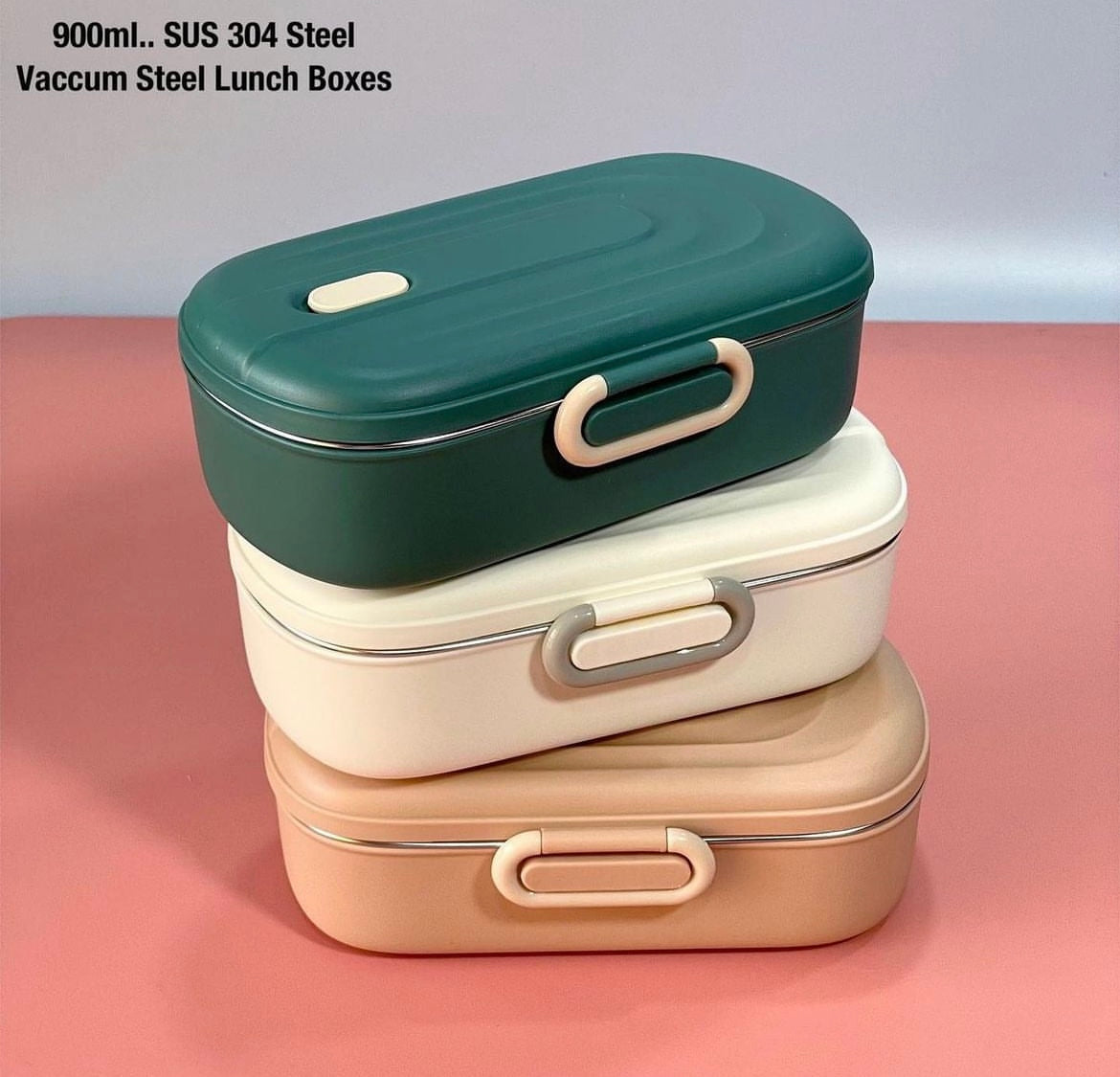 Vaccum steel lunch box