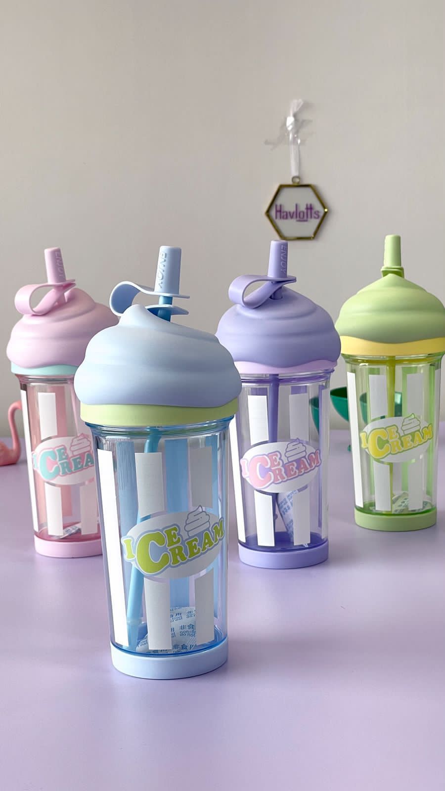 Ice cream sippers