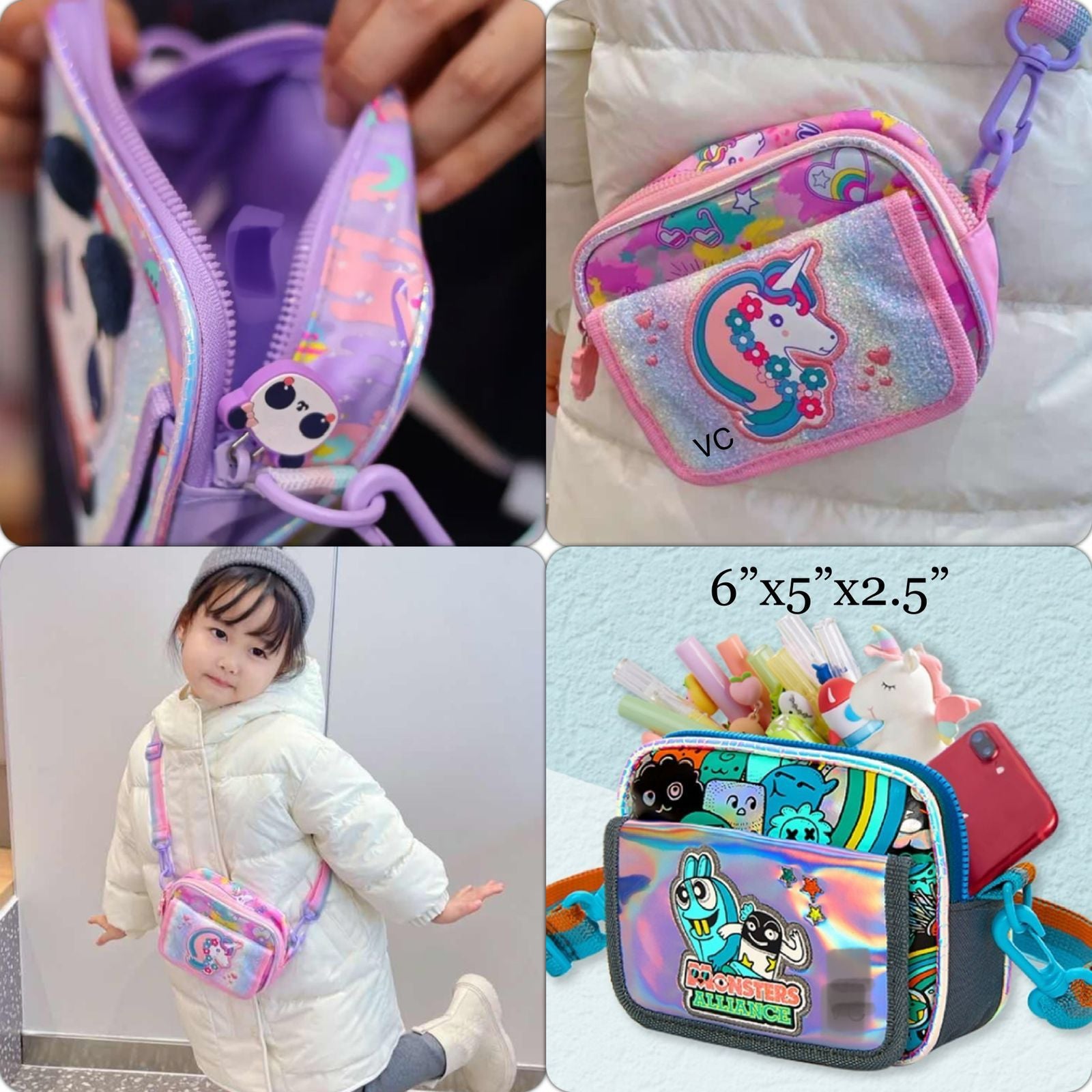 Kids sling bag