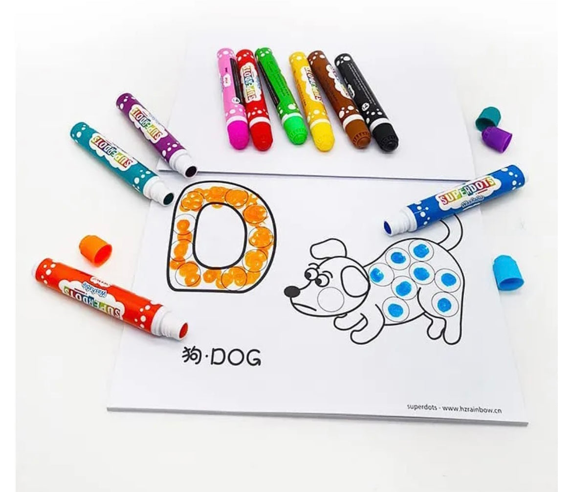 Superdots markers