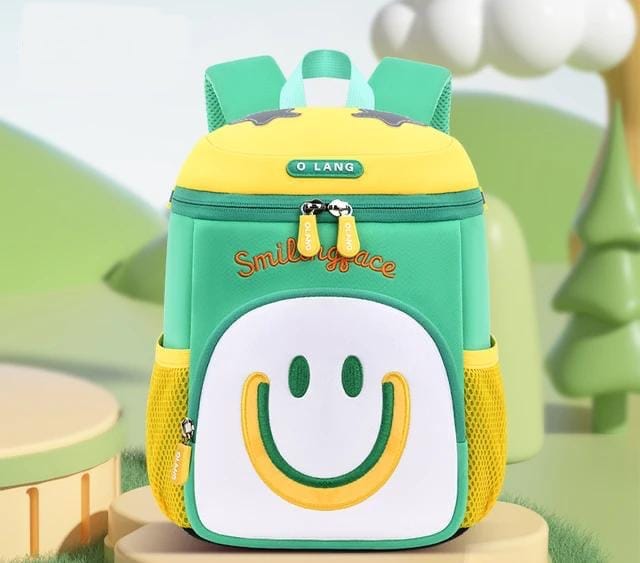 Cute smiley kids backpack