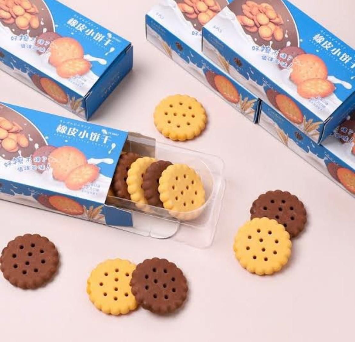 Cute cookie eraser