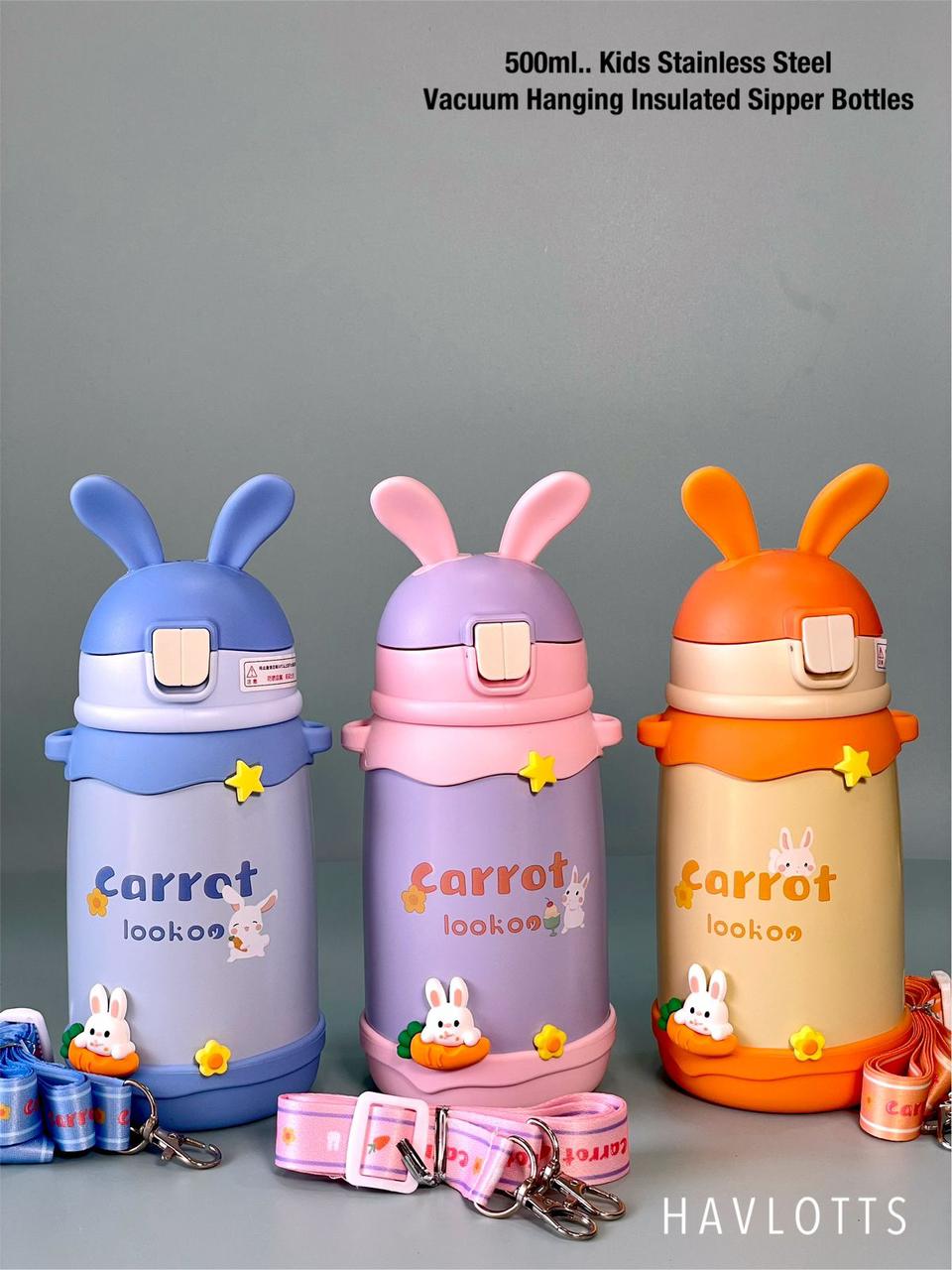 Carrot kids hanging bottle