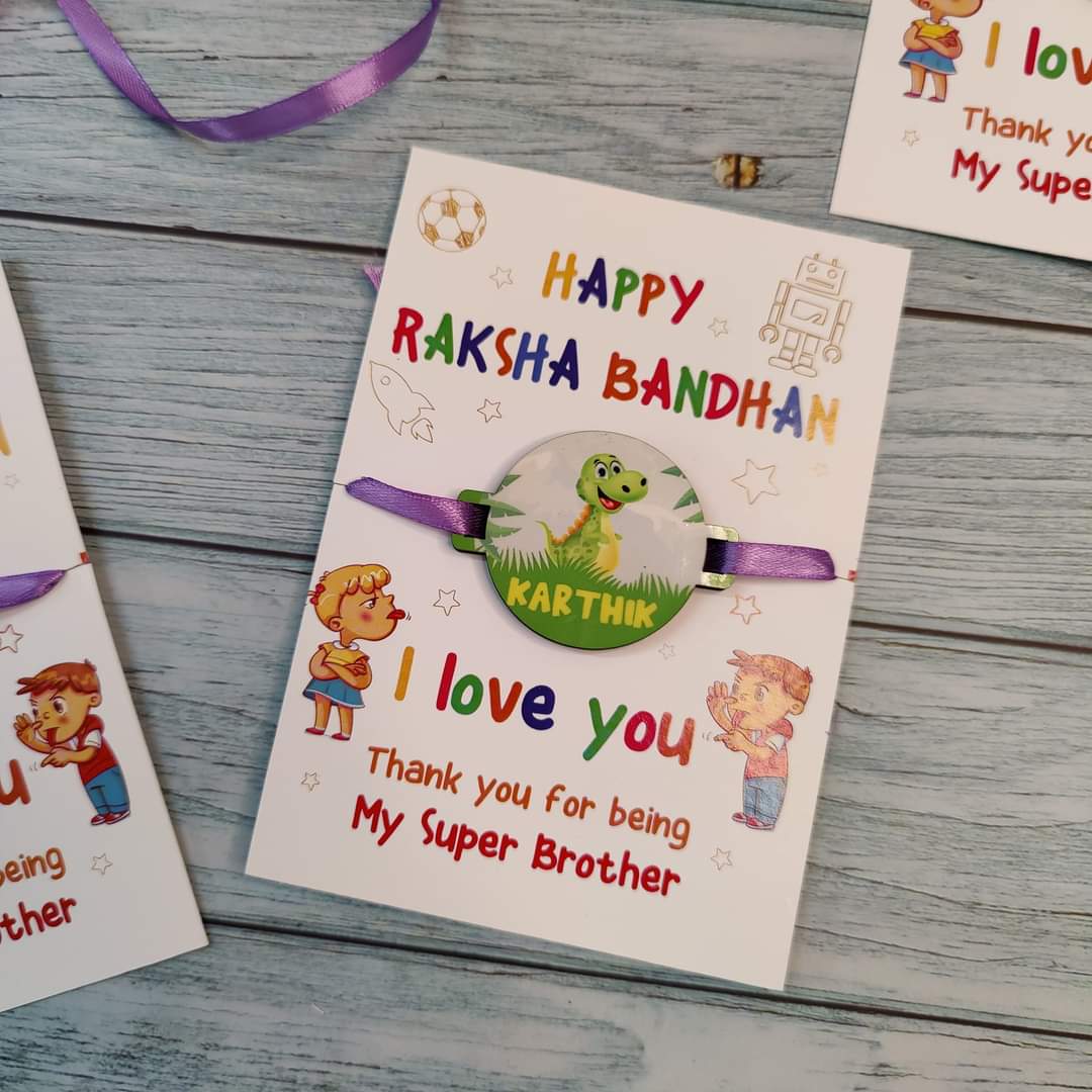 Rakhi for cute little brothers (Prepaid only)