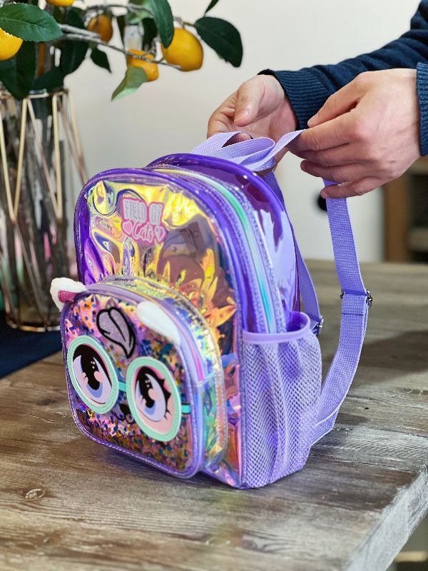 Premium holographic backpack