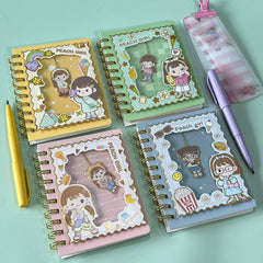 Cute 3D pocket diary