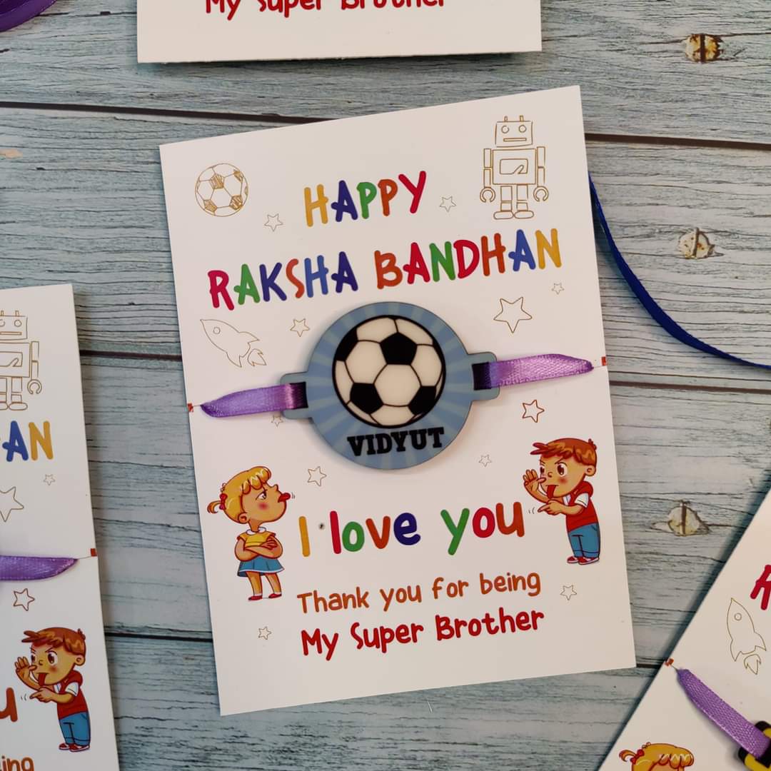 Rakhi for cute little brothers (Prepaid only)