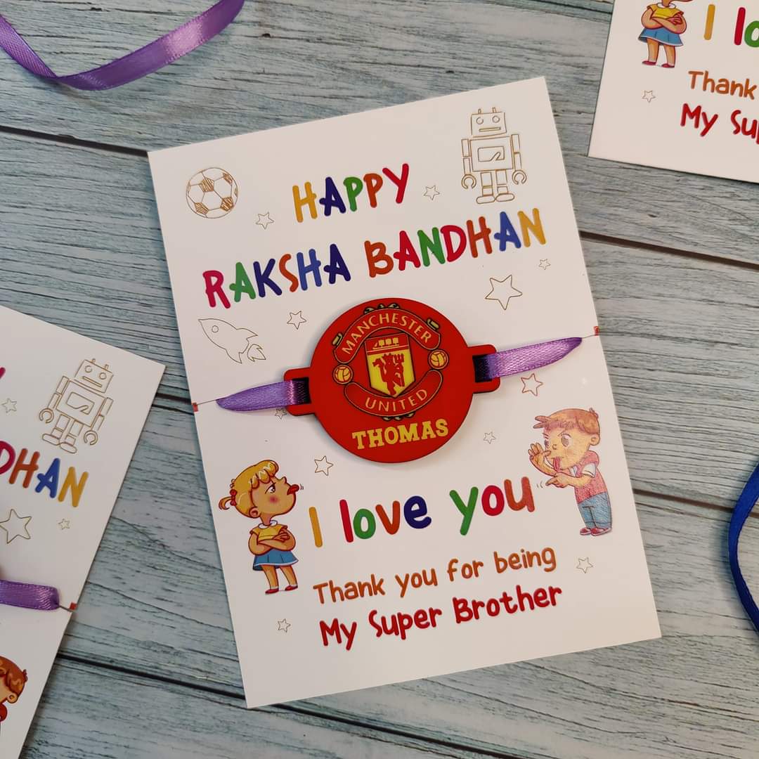 Rakhi for cute little brothers (Prepaid only)