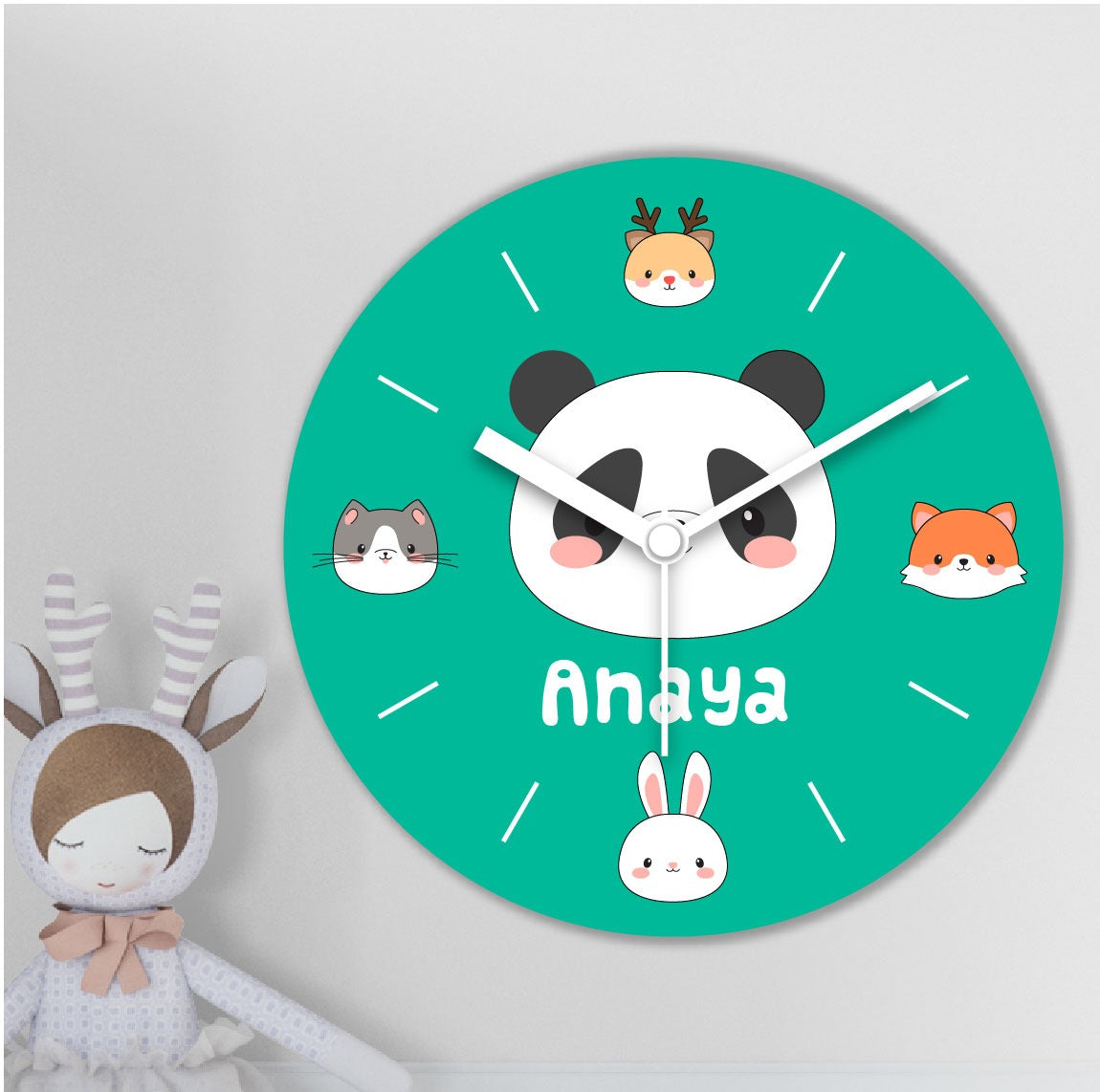 Personalised wall clock (Prepaid only) lo