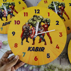 Personalised wall clock (Prepaid only) lo