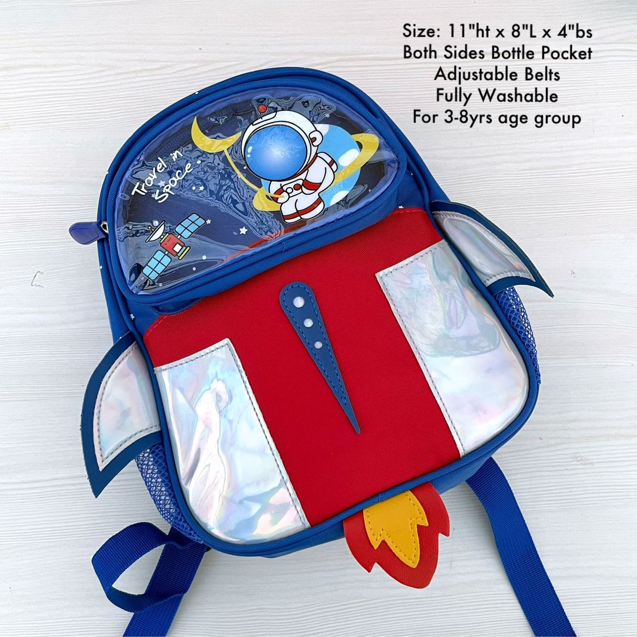 Travel space backpack