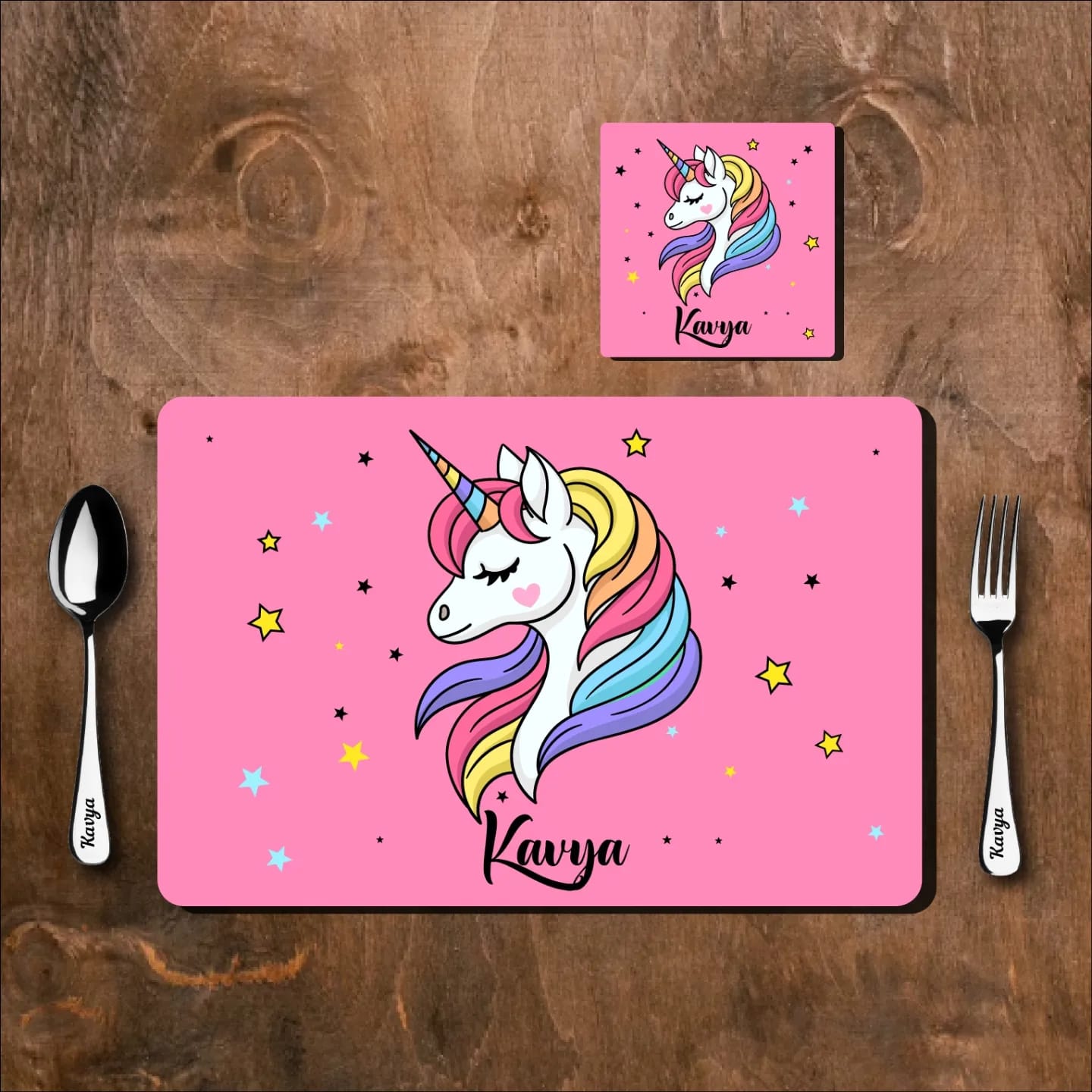 Personalised meal mat combo