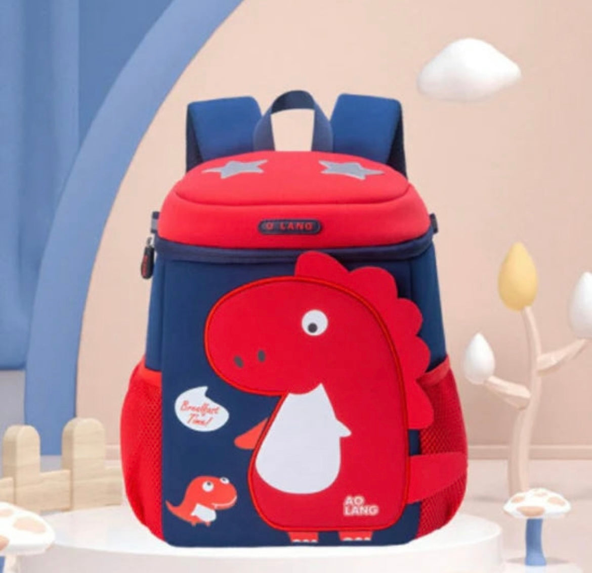 Cute dino backpack